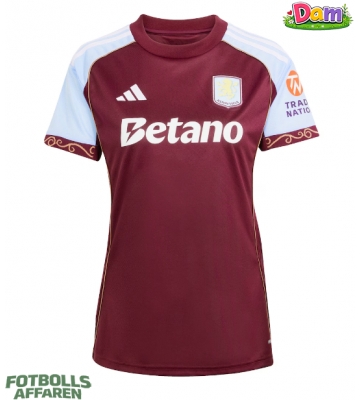Aston Villa Hemmatröja Kvinnor 2025-26 Kortärmad